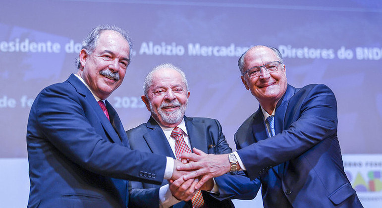 LULA, MERCADANTE E ALCKMIN