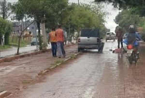 Idosa tenta atravessar Avenida Bandeirantes e acaba atropelada em Rondonópolis