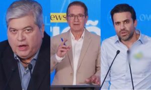 Injustiça: apresentador esquerdista Carlos Tramontina favorece Datena e pune Pablo Marçal durante debate;