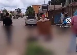 Motociclista causa grave acidente ao furar semáforo e vai parar no Hospital Regional em Rondonópolis; vídeo