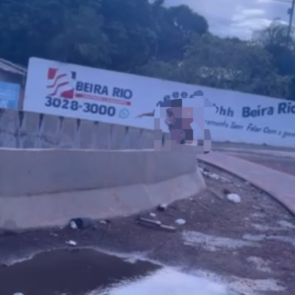 Mulher tenta tirar a própria vida se jogando de viaduto em MT