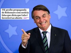 Bolsonaro expõe ativismo do TSE durante campanha após Itamaraty de Lula liderar lobby pró-aborto