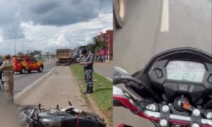 Vídeo chocante mostra mulheres que foram partidas ao meio em rodovia federal