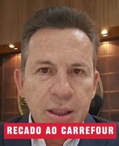 Mauro Mendes sugere boicote ao Carrefour e Atacadão após medida contra carne brasileira