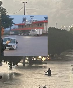 Ruas se transforma em rios novamente em poucos minutos de chuva em Rondonópolis; vídeos