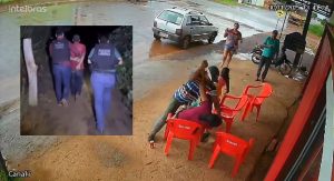 Homem que assassinou esposa com filho no colo em bar, fugiu para a casa da mãe em MT; vídeo chocante