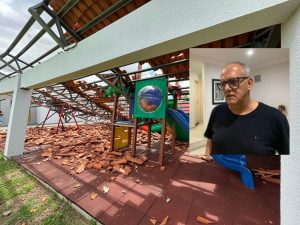 Herança maldita: Prefeitura interdita seis playgrounds em escolas e creches; em janeiro, telhado de playground desabou