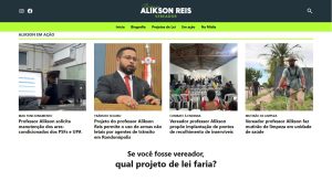 Professor Alikson lança site para estreitar a comunicação com a comunidade