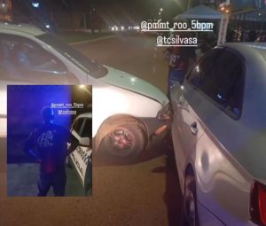 Idoso bêbado e sem CNH colide em Audi e acaba preso em flagrante em Rondonópolis; vídeo