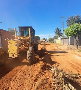 Prefeito determina recuperação das ruas das Chácaras Pica Pau e Paraíso
