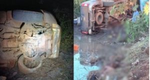 Família é morta atropelada enquanto pescava em MT