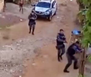 Traficante morre após reagir e atirar em policiais militares em MT; vídeo mostra ação