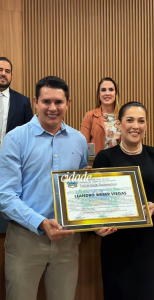 Leandro Viegas recebe Título de Cidadão Rondonopolitano por contribuição ao agronegócio e desenvolvimento sustentável