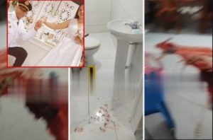 Vídeo forte comprova que pm torturou esposa antes da morte em MT