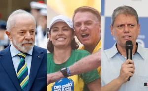 Lula está empatado com Bolsonaro, Michelle e Tarcísio, diz pesquisa Quaest