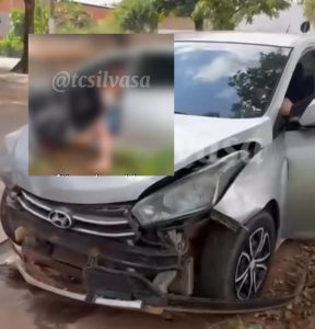 ‘Cambaleando’ de bêbado, motorista causa acidente ao invadir preferencial e vai preso em Rondonópolis; vídeo