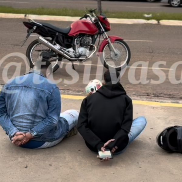 Amostradinhos fogem do GAP e causam confusão que termina em batida com viatura em Rondonópolis; vídeo