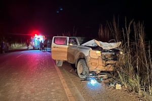 Motociclista morre após ser arrastado por caminhonete em grave acidente na MT-208; vídeo