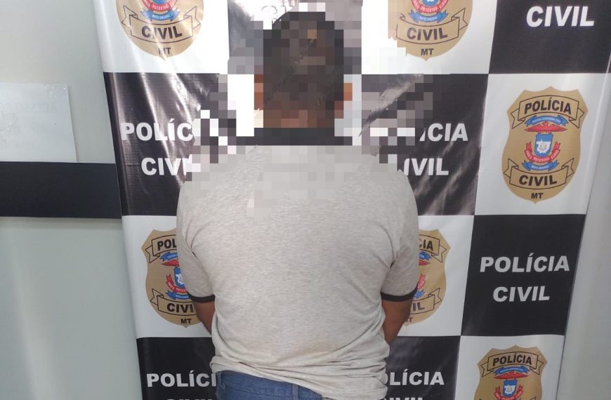 Homem é preso após esfaquear pescoço e furar nariz da ex em Rondonópolis