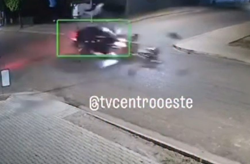Vídeo mostra colisão brutal que matou vigilante no interior de MT