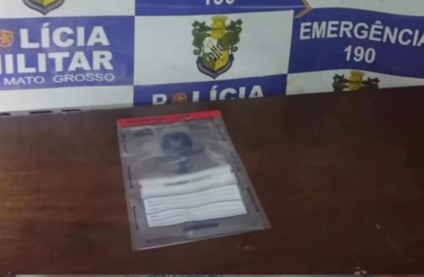 Valentão pressiona faca contra o corpo da companheira e acaba preso em Rondonópolis