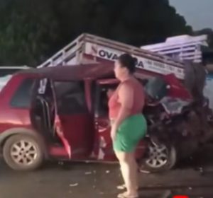 Quatro pessoas da mesma família morrem gravíssimo acidente em MT; vídeo