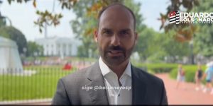 Eduardo Bolsonaro cala mídia e políticos progressistas e articula sanção histórica dos EUA contra Alexandre de Moraes