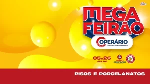 Mega Feirão da Operário promete revolucionar os lares de Rondonópolis com pisos e porcelanatos a preços jamais vistos