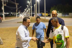 Prefeito Cláudio promove trabalho de embelezamento das entradas da cidade