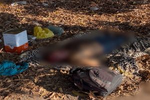Morador de rua é brutalmente morto com pedradas na dentro de pátio em MT; veja