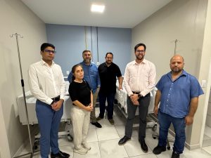 Vereadores visitam leito modelo no Hospital da Lions e elogiam estrutura