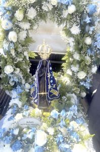 Imagem peregrina de Nossa Senhora Aparecida chega a Rondonópolis com programação especial até quarta-feira
