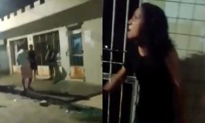 “Deixa eu explicar!”: mulher acusada de furto é humilhada e surrada por homem em vídeo; veja