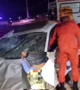 Grave acidente entre BMW e Jeta deixa motorista preso às ferragens em MT; veja todas as imagens