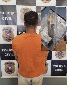 Homem é preso após esfaquear amigo da ex; vítima está em estado grave no Hospital Regional de Rondonópolis