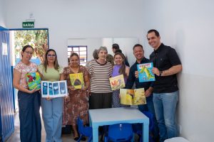 Gestão Cláudio entrega materiais pedagógicos e móveis novos para a Escola Municipal da Vila Naboreiro