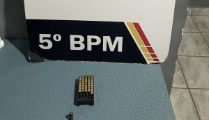 Covarde é preso pela PM após enfiar arma na boca da ex e tentar matá-la com tiro