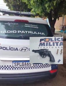 Perturbado armado vai a casa da ex e ameaça metralhar ela e familiares em Rondonópolis