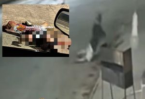 Homem mata amigo a facadas após vê-lo perto da casa da ex em MT; vídeo mostra vítima morrendo