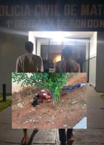 Dupla mata a facadas após beijo da vítima e por “ordem de entidade” em pacto de riqueza em MT; imagens