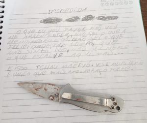 Adoluno esfaqueia brutalmente aluna de 13 anos em escola e deixa carta de despedida em Rondonópolis