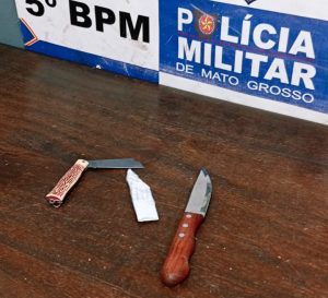 Aluna leva faca e canivete para escola militar e ameaça colega em Rondonópolis