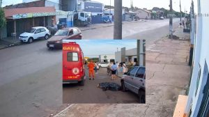 Vídeo mostra momento em que idosa é atropelada e morta ao atravessar avenida em MT