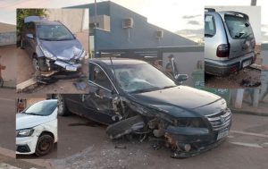 Motorista ‘bebasso’ causa estrago em série após bater em carro parado e acaba no Hospital Municipal; assista
