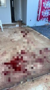 Homem desconfia que ex está com novo “alecrim dourado”, estoura janela e fica banhado em sangue em MT