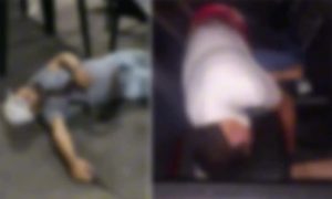 Vídeo forte mostra homens mortos após brigarem por causa de mulher em bar em MT