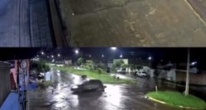 Motociclista fica gravemente ferido após batida com carro em bairro de Rondonópolis