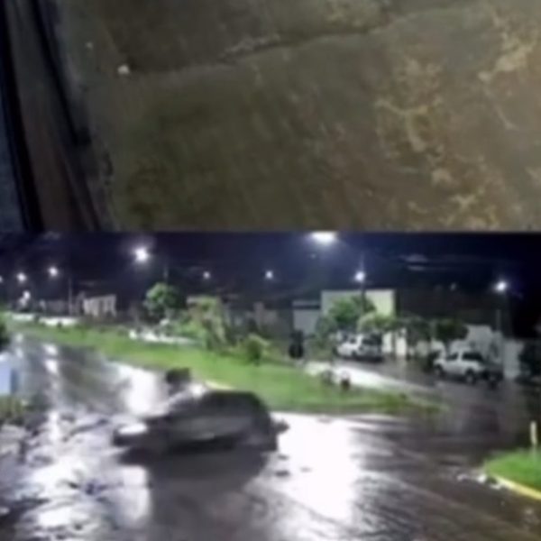 Motociclista fica gravemente ferido após batida com carro em bairro de Rondonópolis