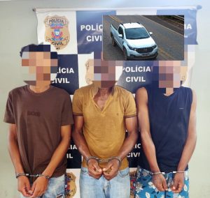 Jovem que participou de assassinato de idoso “debochou” e ainda passeou com carro da vítima; PC de Rondonópolis capturou comparsas