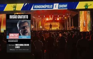 Rodrigão agita a terça e público concorre a 1 moto zero km e 5 bikes no aniversário de Rondonópolis